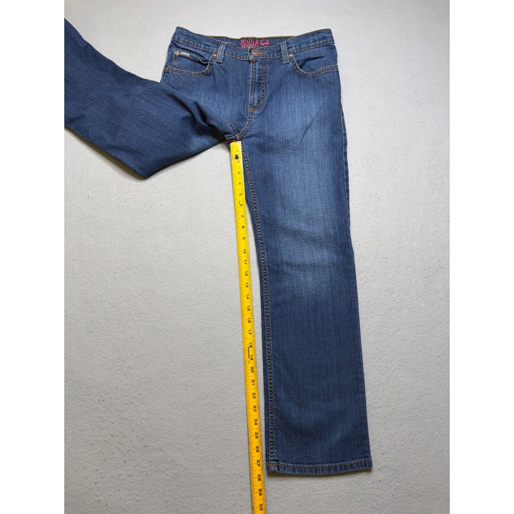 Cinch Jeans Womens 30/9 S Blue Jenna Slim Fit Straight Leg Denim Pants - Picture 8 of 11